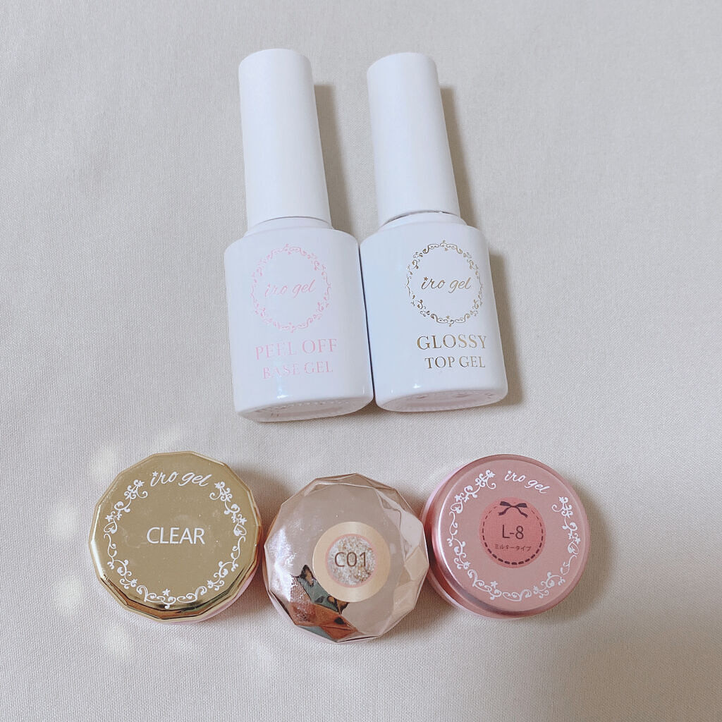 irogel 剥がせるベースジェル/irogel(イロジェル)/ジェルネイルを使ったクチコミ（2枚目）