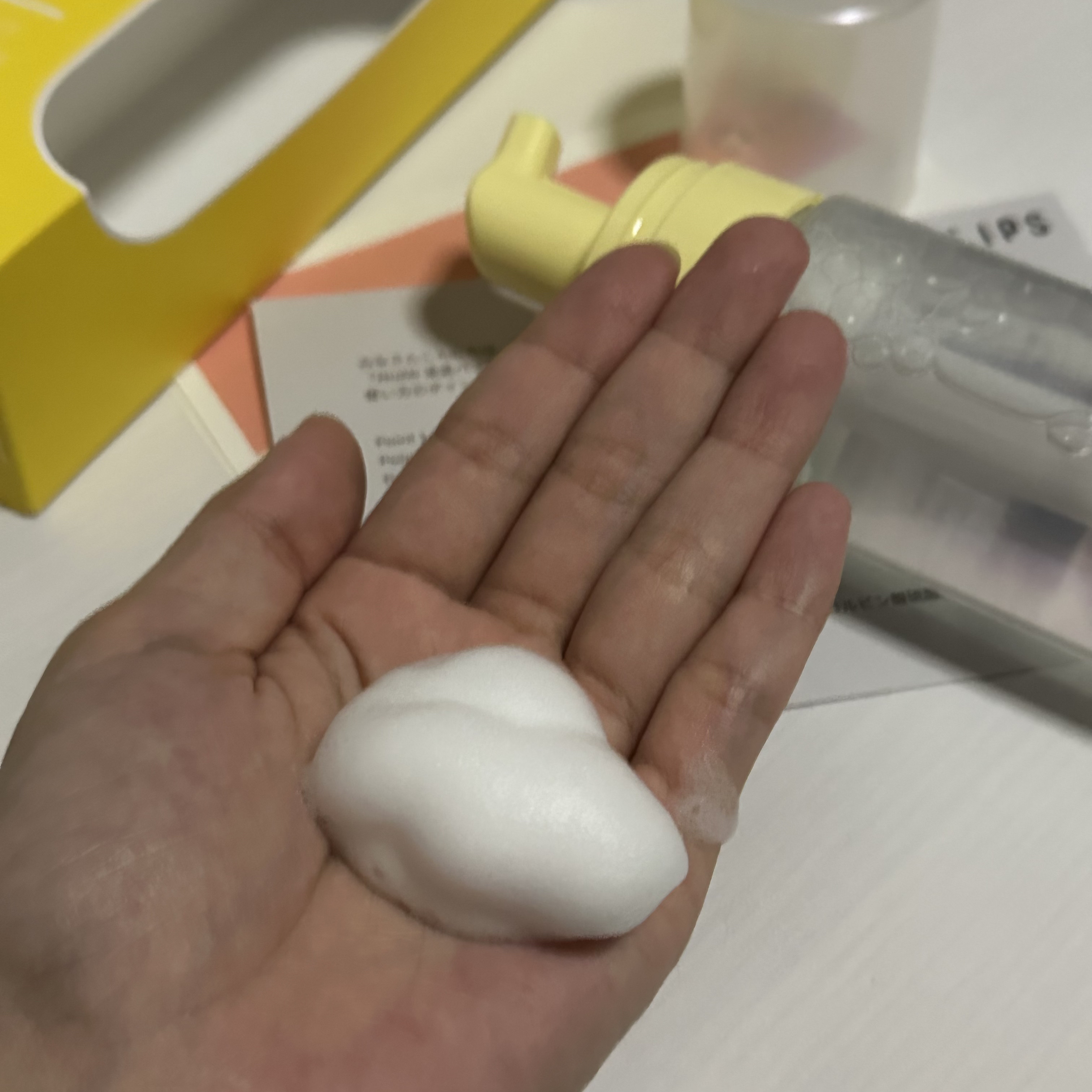 浸透バブル化粧水/NUAN/化粧水を使ったクチコミ（2枚目）