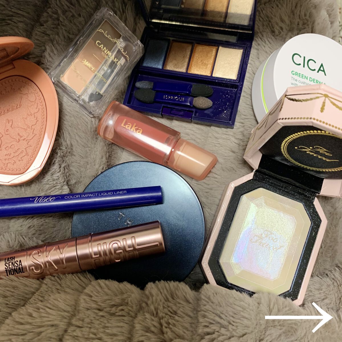 メロウ フィーリング アイズ ムーン エモーション 001 Clean Moon/ESPRIQUE/アイシャドウパレットを使ったクチコミ（2枚目）