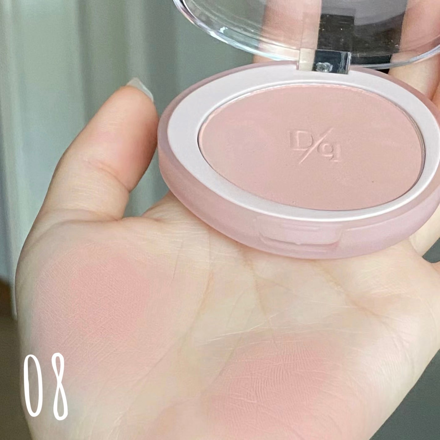 ブレンディングムードチーク/dasique/パウダーチークを使ったクチコミ(9枚目)