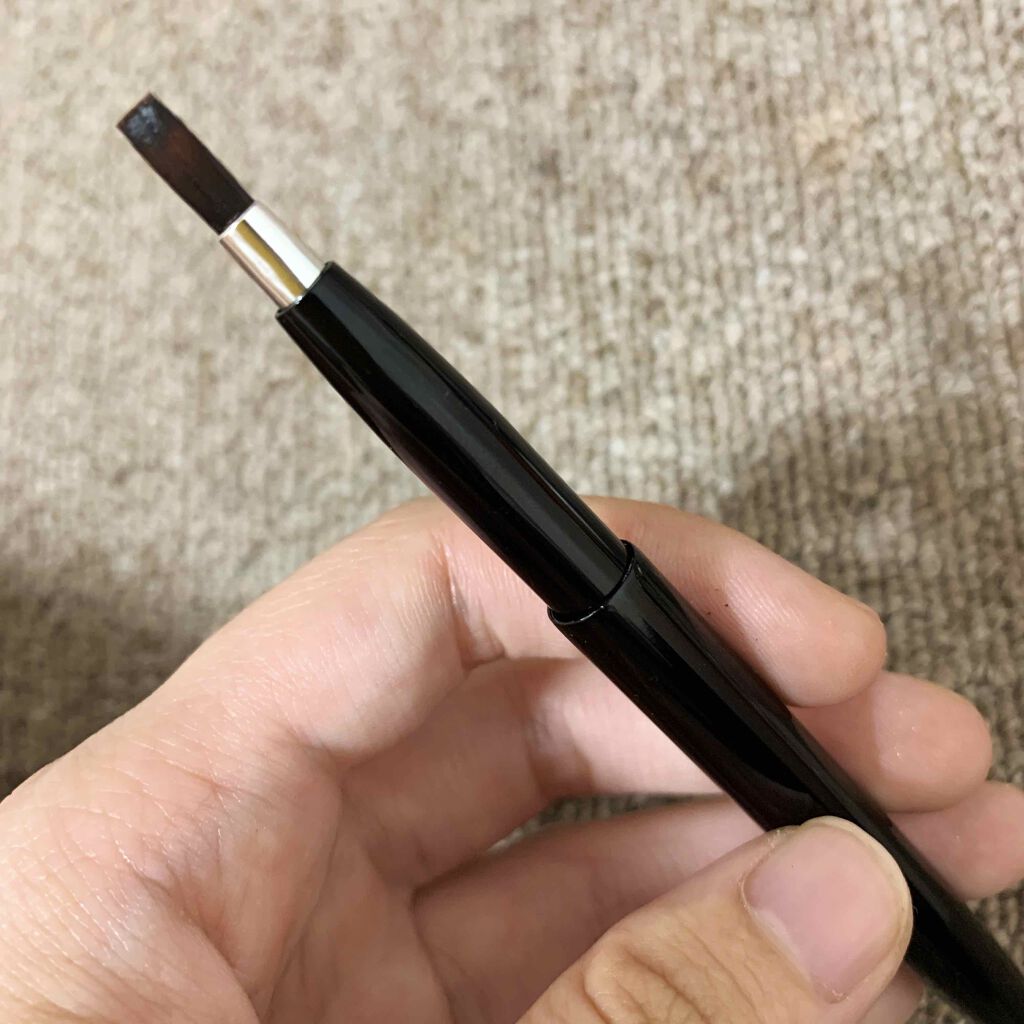 携帯スライド式 リップブラシ/DAISO/メイクブラシを使ったクチコミ（1枚目）