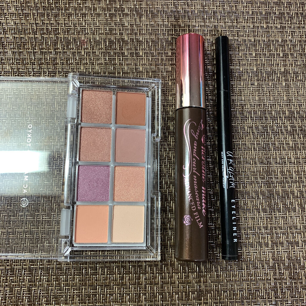 AC8カラーアイパレット/セリア/アイシャドウパレットを使ったクチコミ（2枚目）