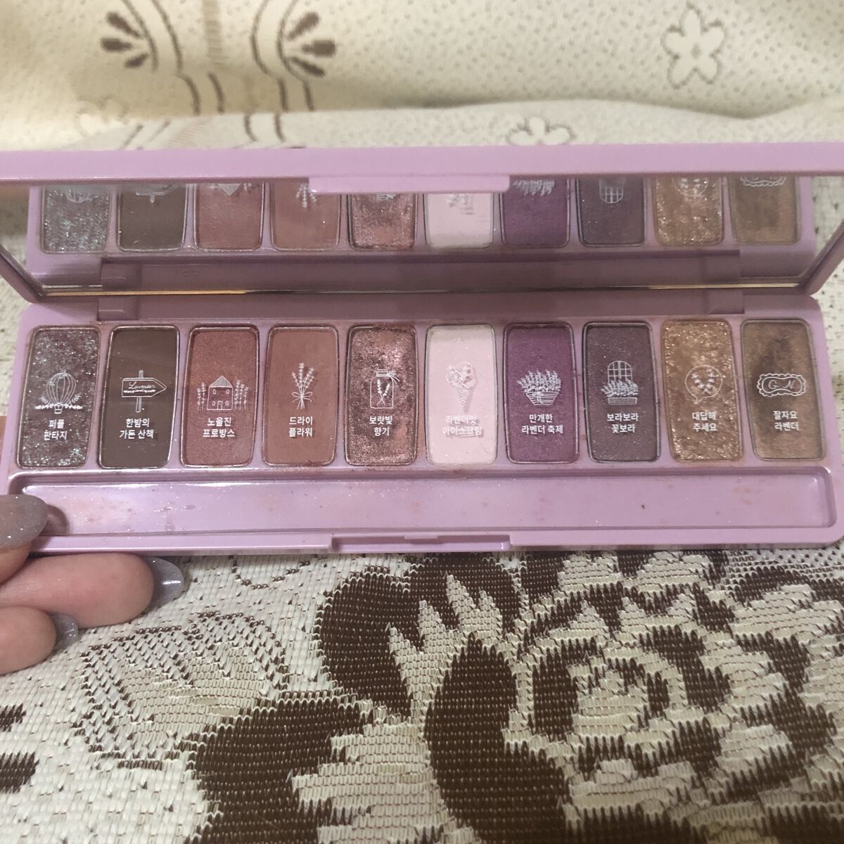 プレイカラー アイシャドウ/ETUDE/アイシャドウパレットを使ったクチコミ（2枚目）