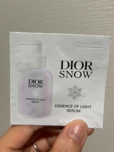 Dior ディオール スノー エッセンス オブ ライト セラム のクチコミ「Dior⸜❄️リニューアル新商品⸜❄️⸝
ディオール スノー エッセンス オブ ライト セラム.....」（1枚目）