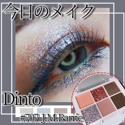 ブラーフィニシュシャドウパレット/Dinto/アイシャドウパレットを使ったクチコミ(1枚目)