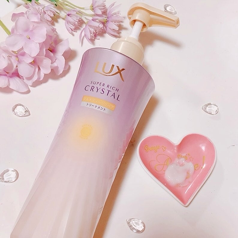 スーパーリッチクリスタル マルチダメージリペア シャンプー/トリートメント/LUX/市販シャンプーを使ったクチコミ(2枚目)