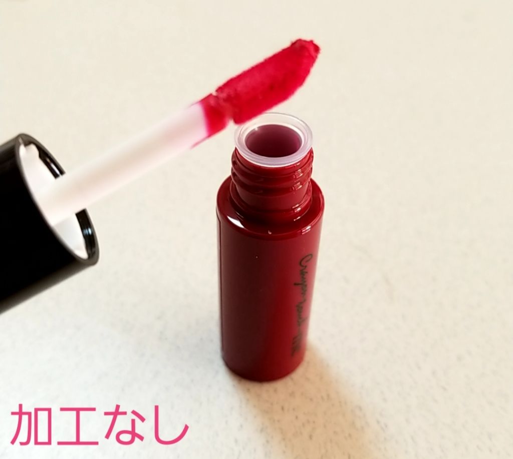 ベルベットリキッドルージュ/crayontouch-me/口紅を使ったクチコミ(3枚目)