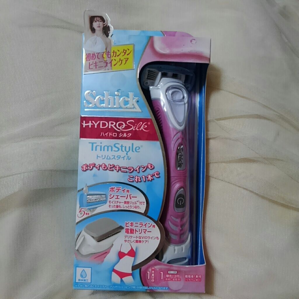 ハイドロシルク トリムスタイル ホルダー (刃付き)/ハイドロシルク/シェーバーを使ったクチコミ(1枚目)