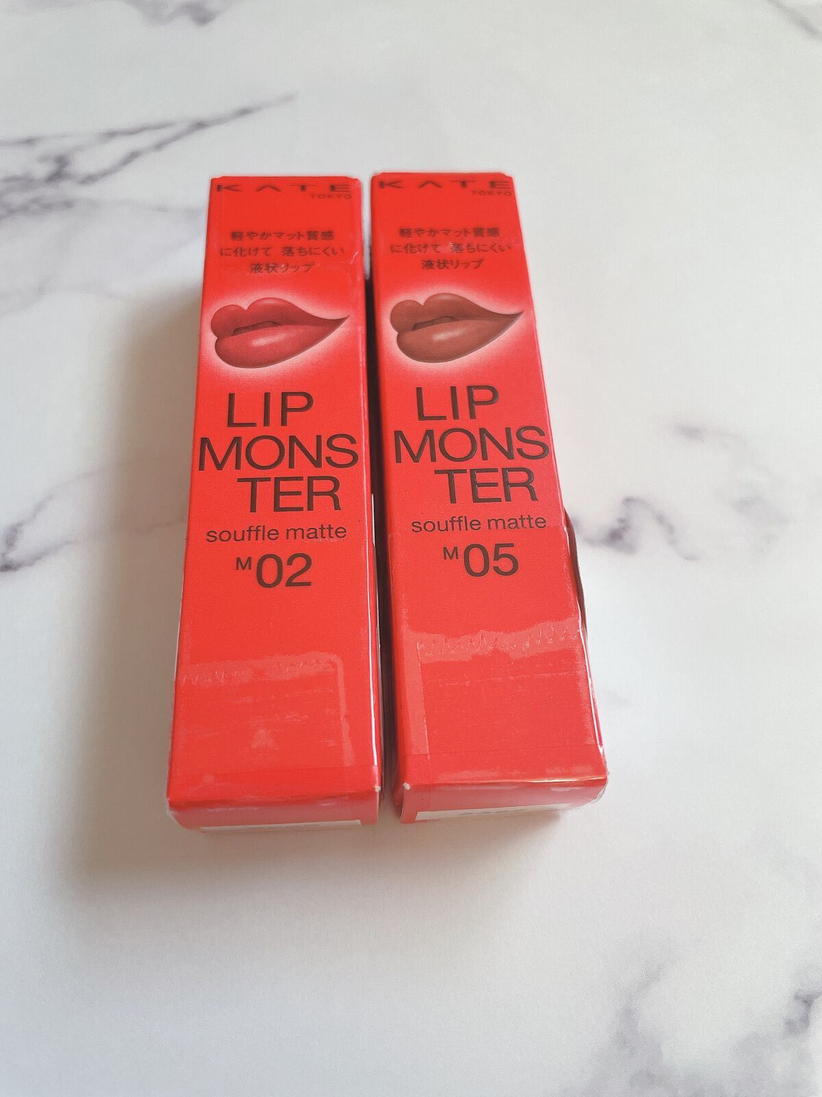 リップモンスター スフレマット/KATE/口紅を使ったクチコミ（1枚目）