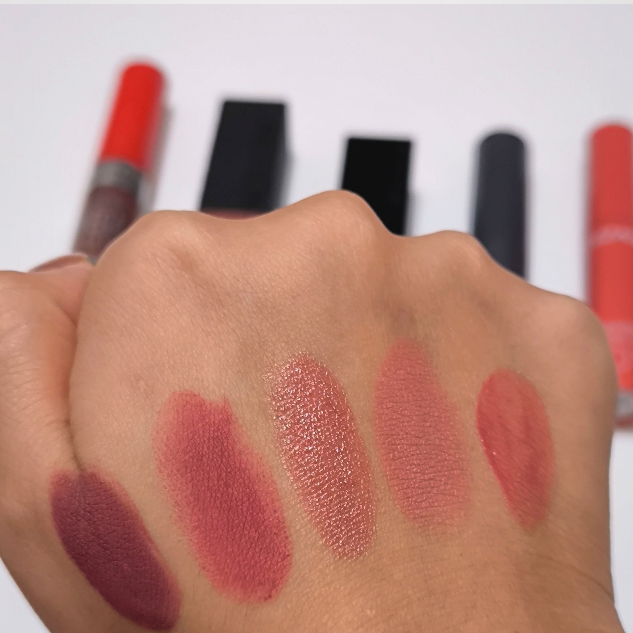 ラスティング メガ マット リキッド リップカラー 860 アーバンアフェア/リンメル ロンドン/口紅を使ったクチコミ（2枚目）