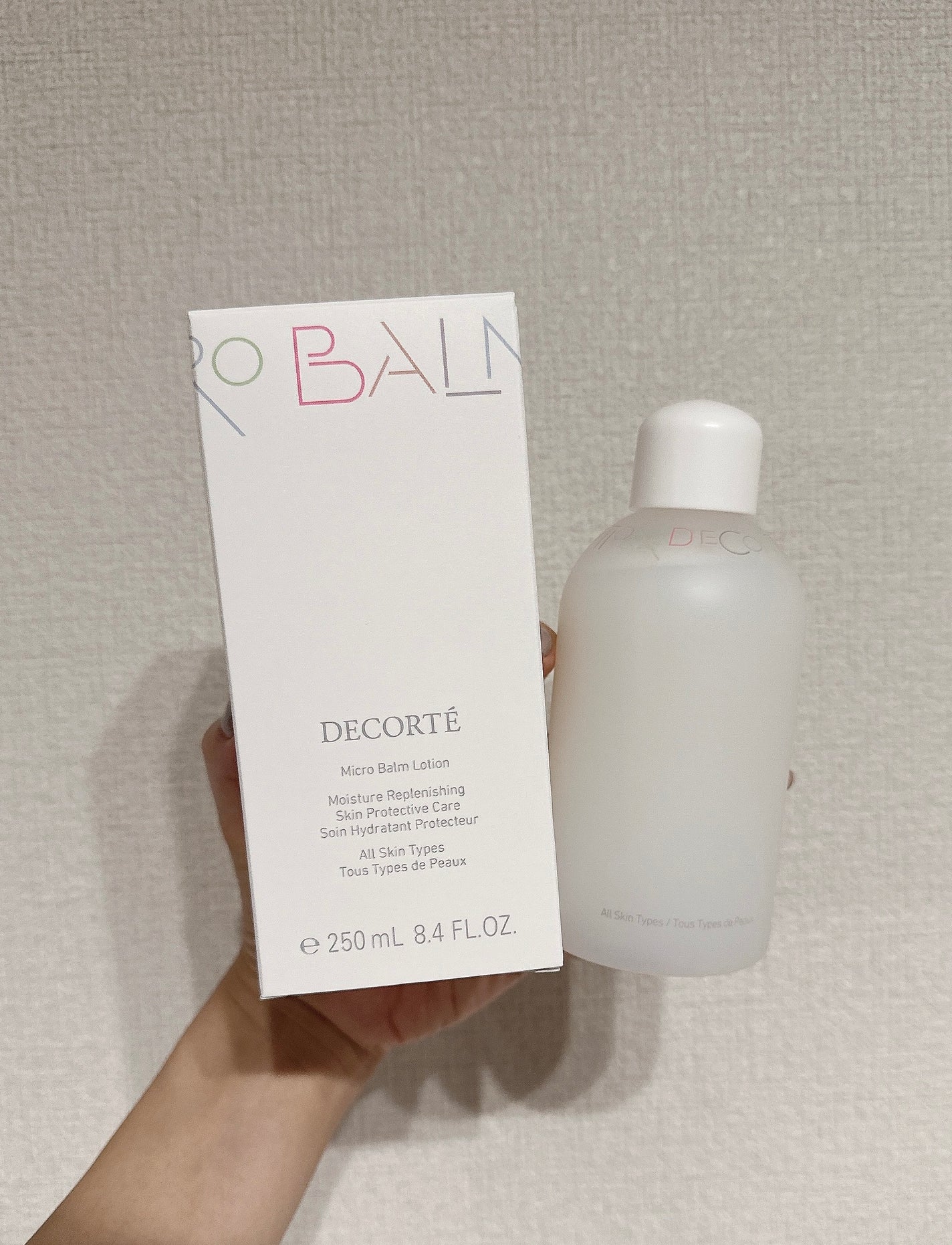 コスメデコルテ 薬用 マイクロバーム ローション〈薬用化粧液〉【医薬部外品】/DECORTÉ/化粧水を使ったクチコミ(1枚目)