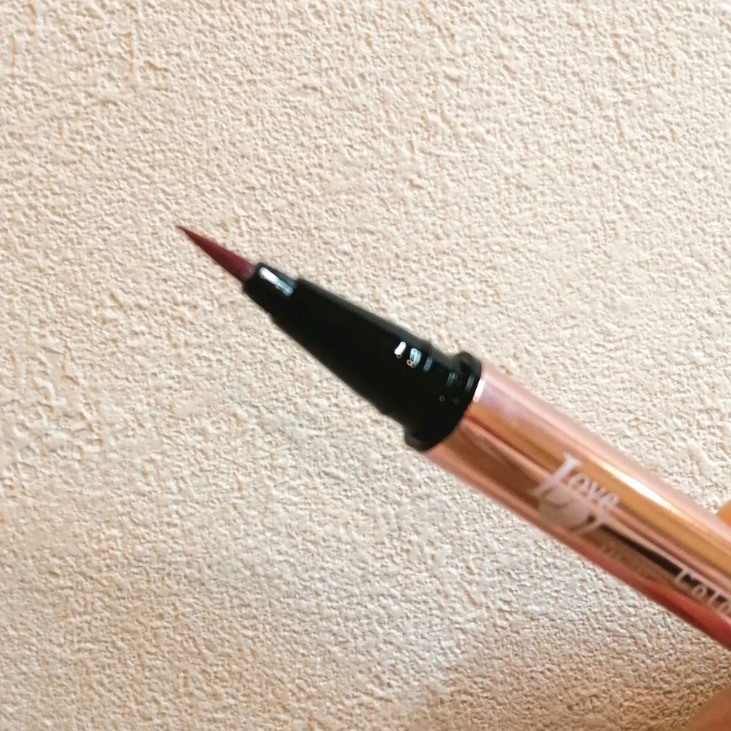 ラブライナー カラーコレクション ピンクブラウン/ラブ・ライナー/リキッドアイライナーを使ったクチコミ（2枚目）