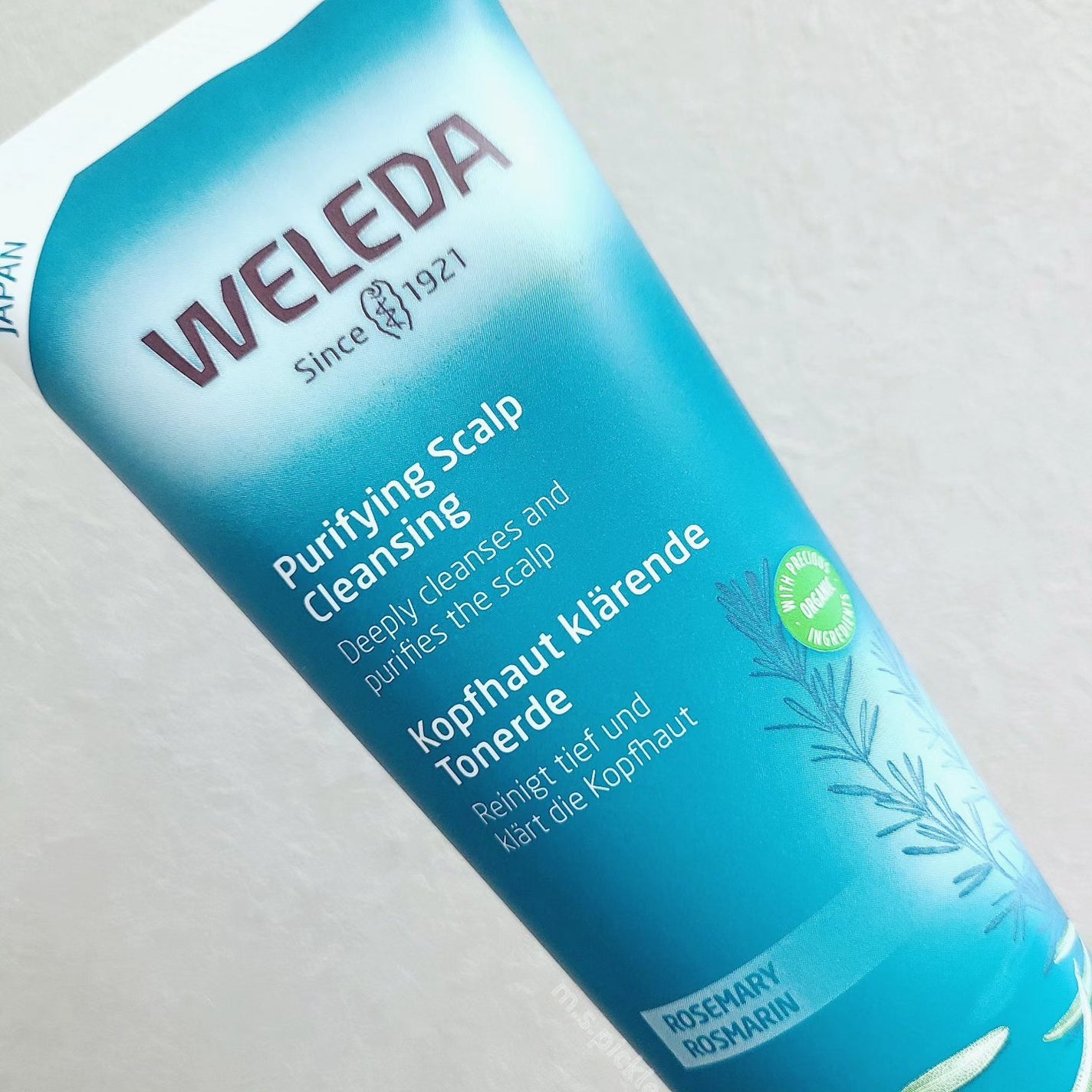 ローズマリー スカルプクレンジング/WELEDA/頭皮クレンジングを使ったクチコミ(5枚目)