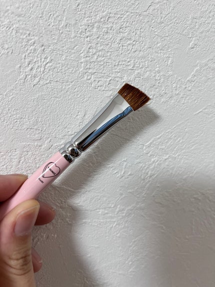 フーミー アイブロウブラシ 熊野筆/WHOMEE/メイクブラシを使ったクチコミ(3枚目)