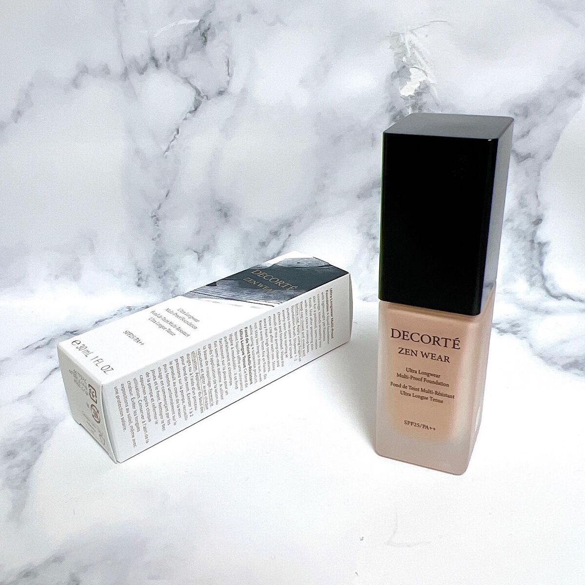 ゼン ウェア フルイド C25/DECORTÉ/リキッドファンデーションを使ったクチコミ（3枚目）