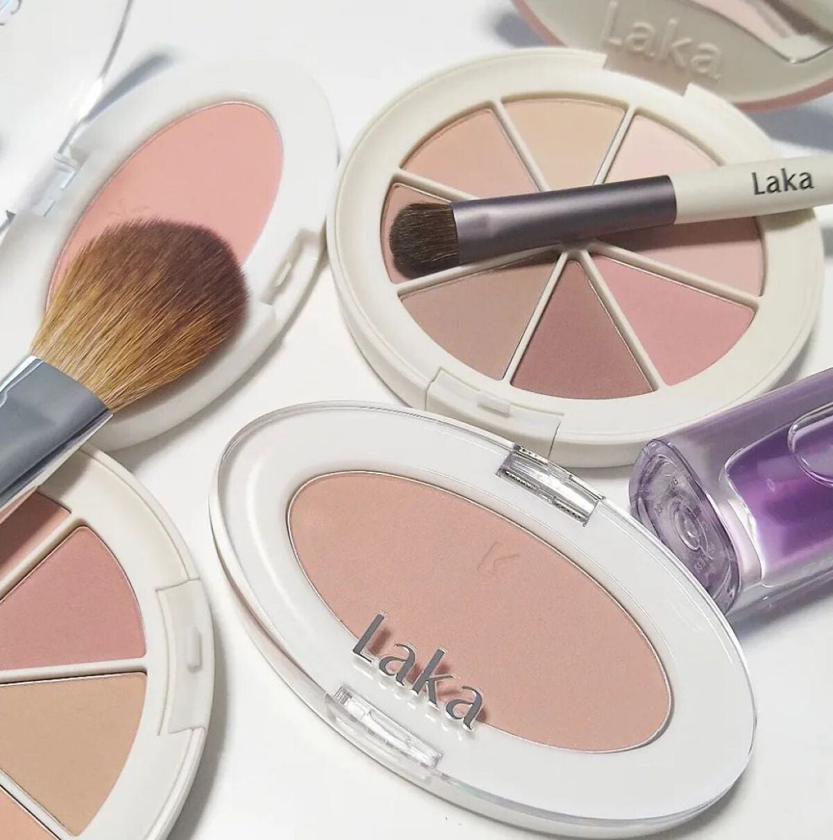 ラブシルクブラッシュ/Laka/パウダーチークを使ったクチコミ(1枚目)