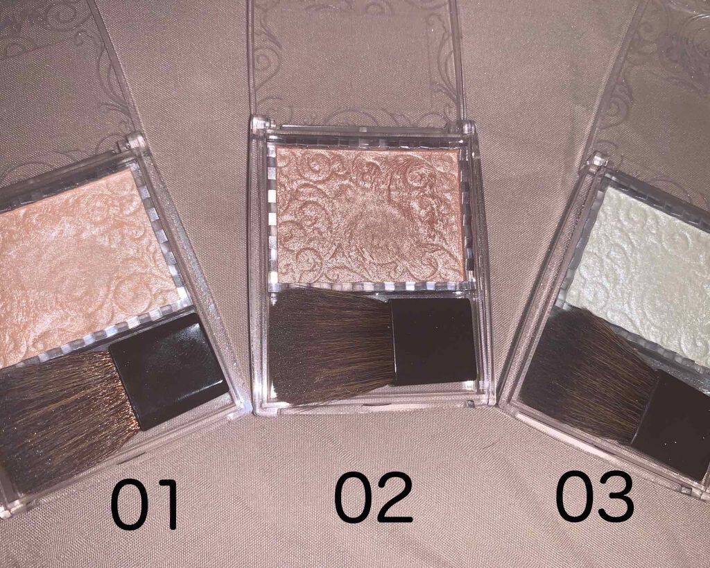 パールグロウハイライト/CEZANNE/パウダーハイライトを使ったクチコミ(2枚目)