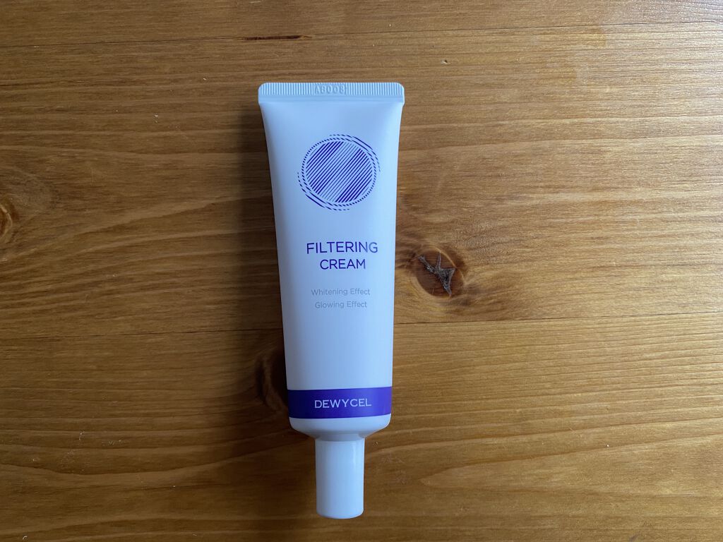 フィルタリングクリーム/DEWYCEL/日焼け止めクリームを使ったクチコミ（1枚目）