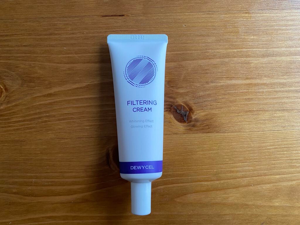 フィルタリングクリーム/DEWYCEL/日焼け止めクリームを使ったクチコミ(1枚目)