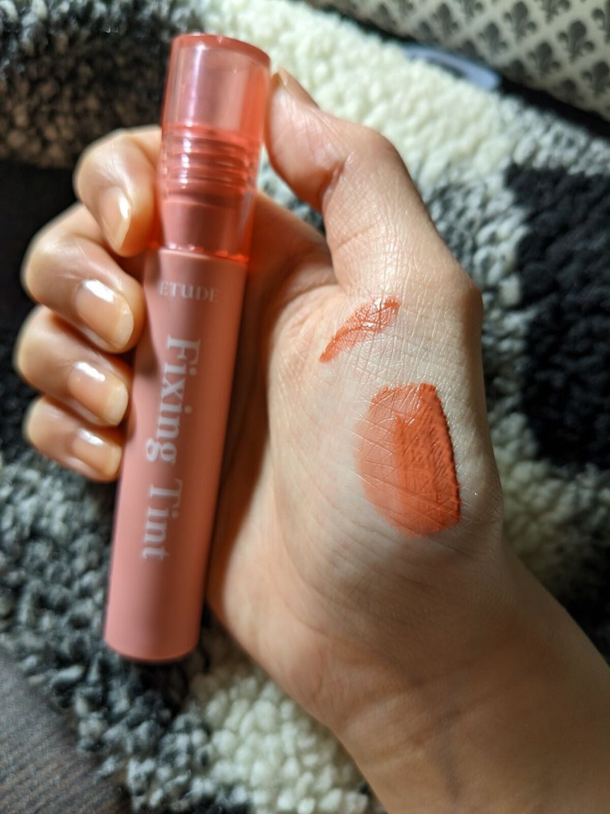 フィクシングティント/ETUDE/リップティントを使ったクチコミ(3枚目)