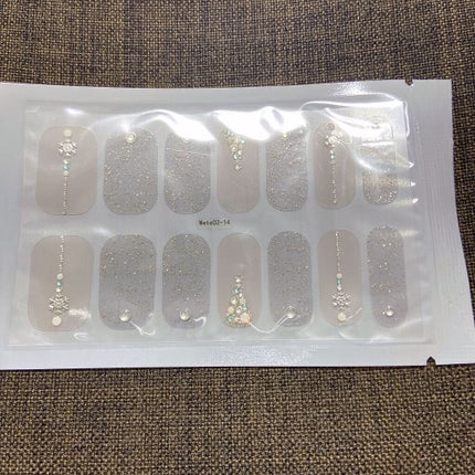 ネイルシール/Qoo10/ネイルシールを使ったクチコミ(6枚目)