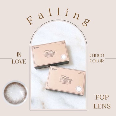 OLENS Falling (フォーリング)のクチコミ「
 
𝐏𝐎𝐏𝐋𝐄𝐍𝐒
　
︴Falling CHOCO COLOR.🍫🤎
　
　
今月は、ナチ.....」（1枚目）