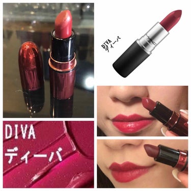 
💋今日のリップ Mac(DIVA)💋

クリスマスコフレ2018で
手に入れた10本のうちのひとつ

マットだし、色味もかなり深い赤茶で
正直使いにくいなあ、、と思った色です(笑)

RMKのグロス(