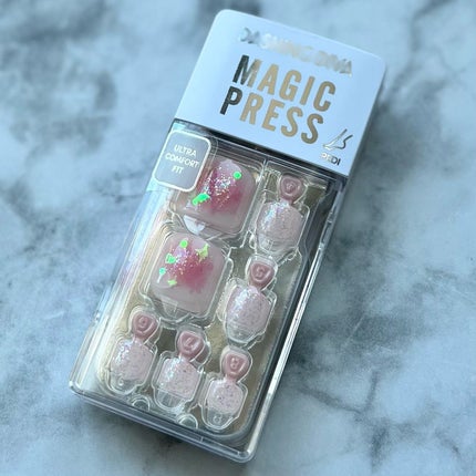 MAGIC PRESS FOOT/DASHINGDIVA MAGICPRESS/ネイルシールを使ったクチコミ(2枚目)