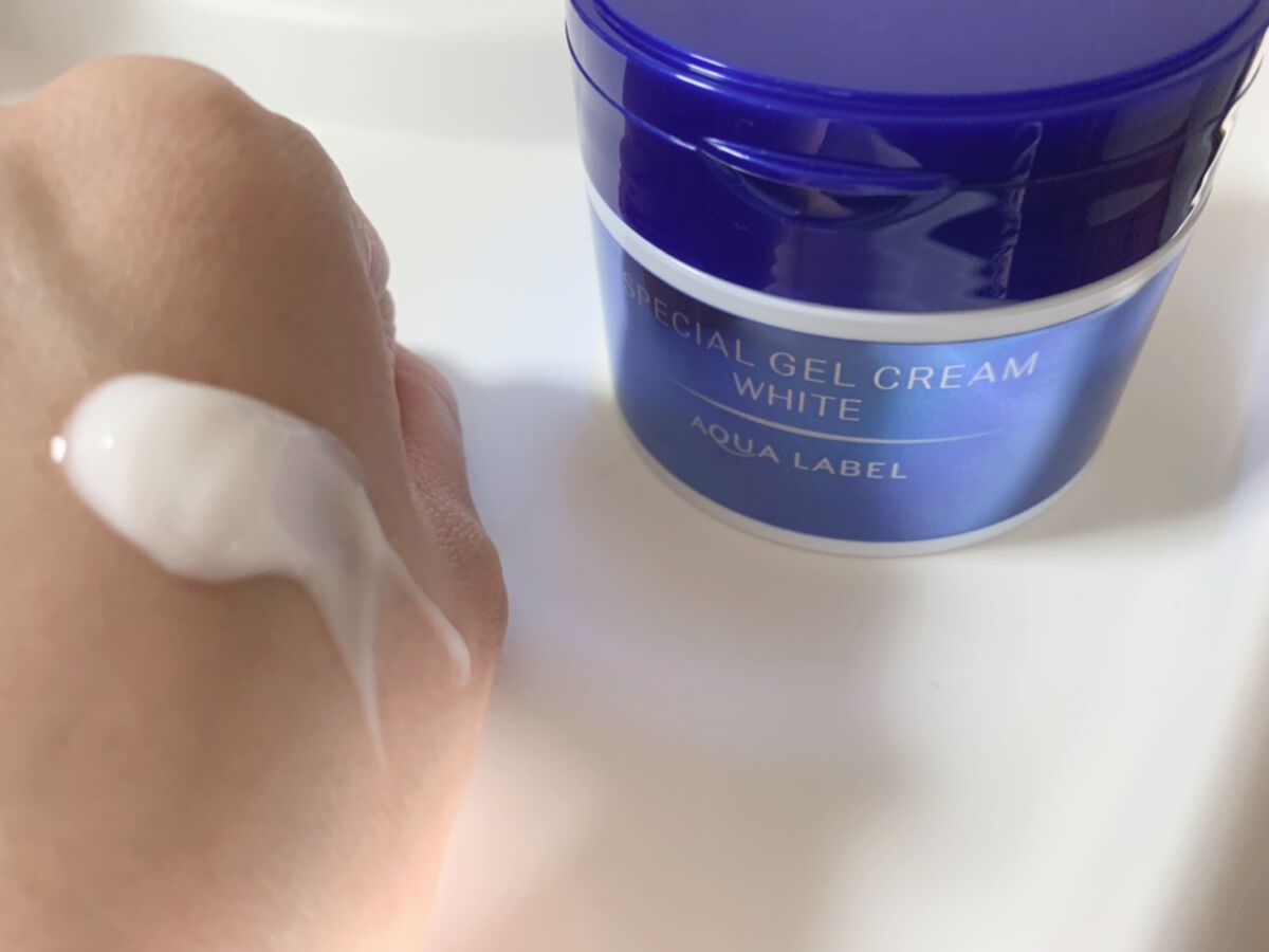 スペシャルジェルクリームA (ホワイト)(医薬部外品)/アクアレーベル/オールインワン化粧品を使ったクチコミ(2枚目)