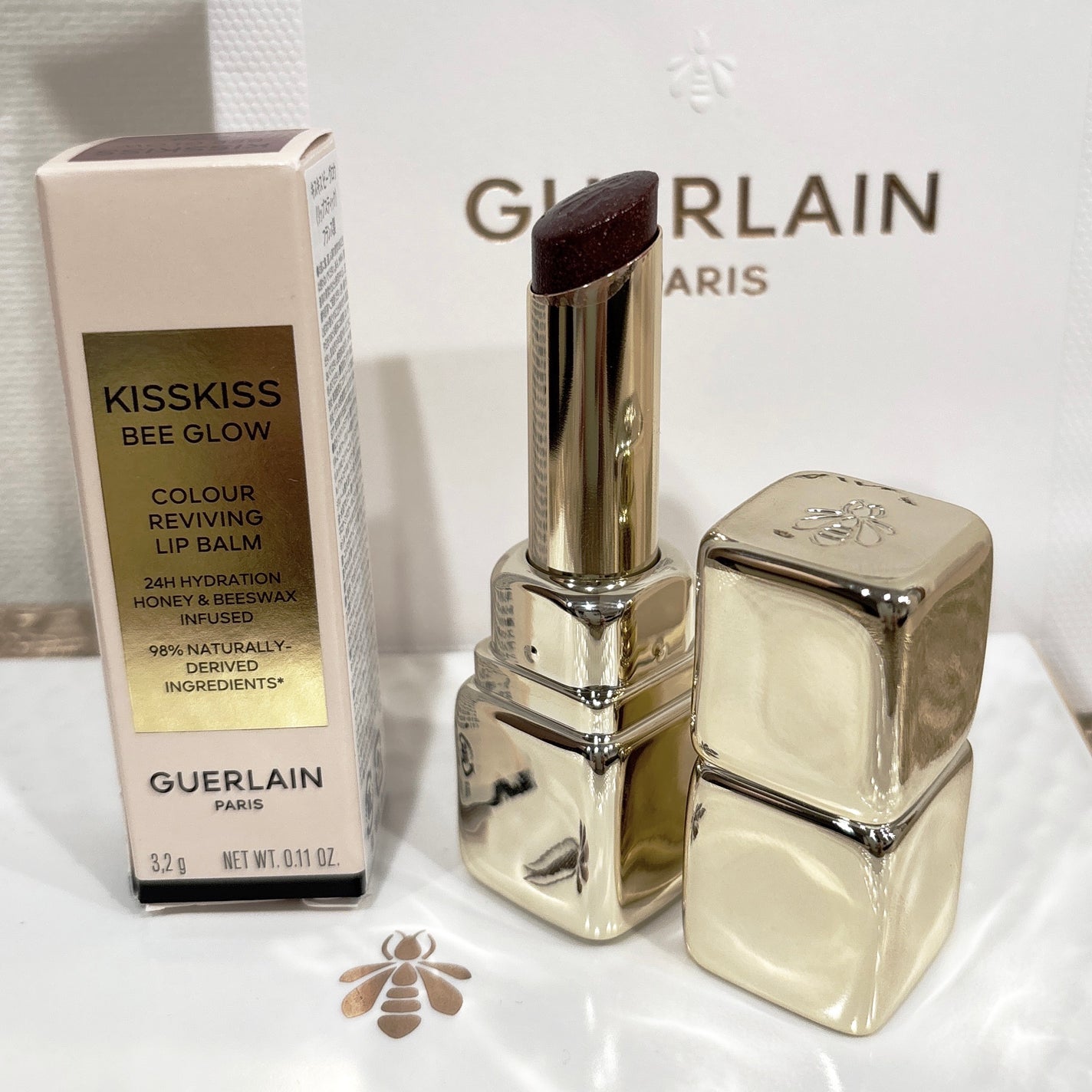 キスキス ビー グロウ パーリー/GUERLAIN/口紅を使ったクチコミ(1枚目)