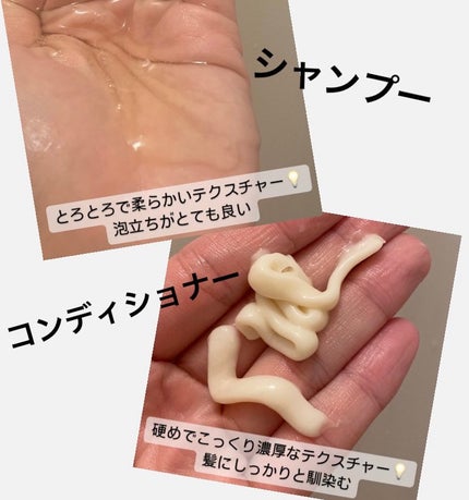 オイルインシャンプー/オイルインコンディショナー (グロス&リペア)/ディアボーテ/市販シャンプーを使ったクチコミ(3枚目)