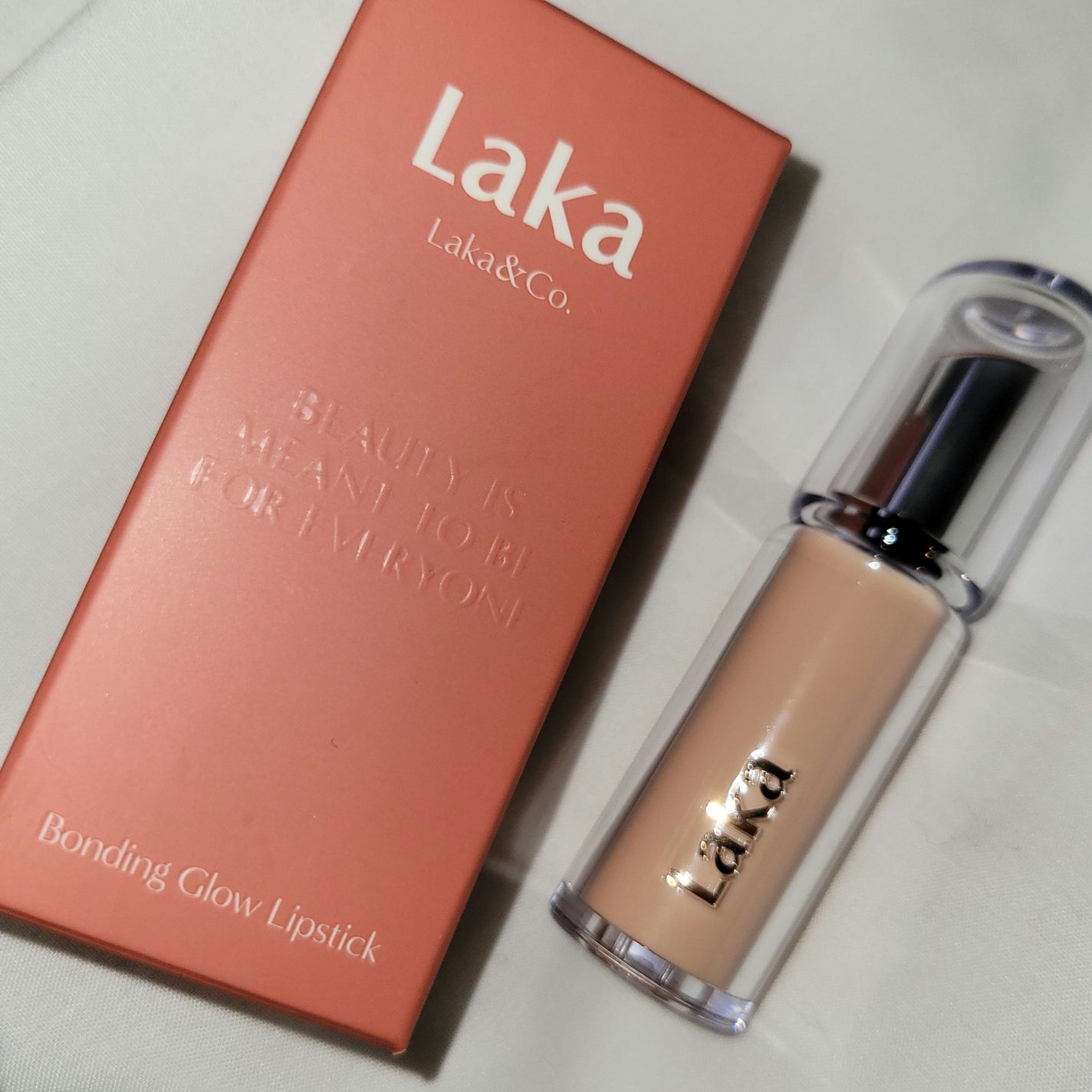 ボンディンググロウリップスティック/Laka/口紅を使ったクチコミ(1枚目)