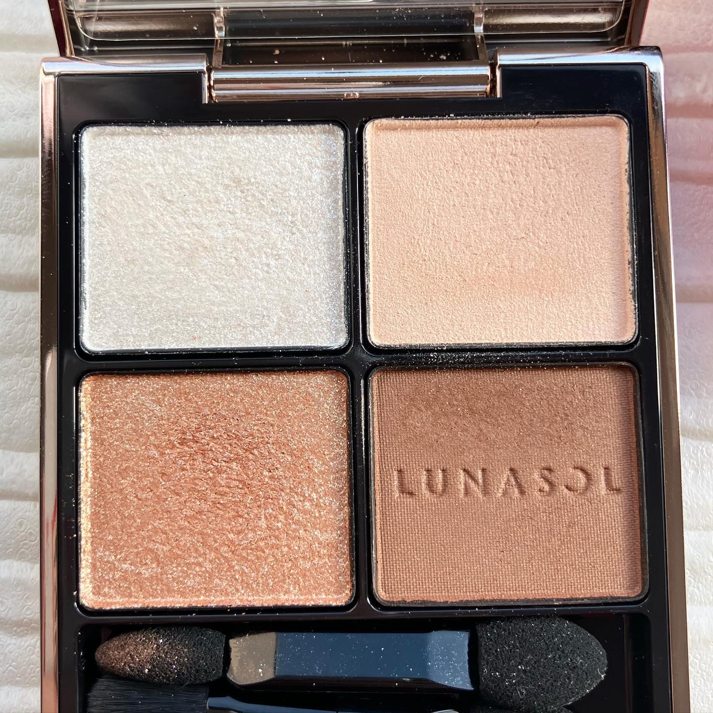 アイカラーレーション/LUNASOL/アイシャドウパレットを使ったクチコミ（3枚目）