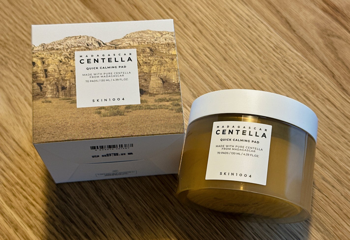 センテラ クイックカーミングパッド/SKIN1004/トナーパッドを使ったクチコミ(1枚目)