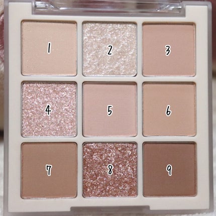 シャドウパレット/dasique/アイシャドウパレットを使ったクチコミ(3枚目)