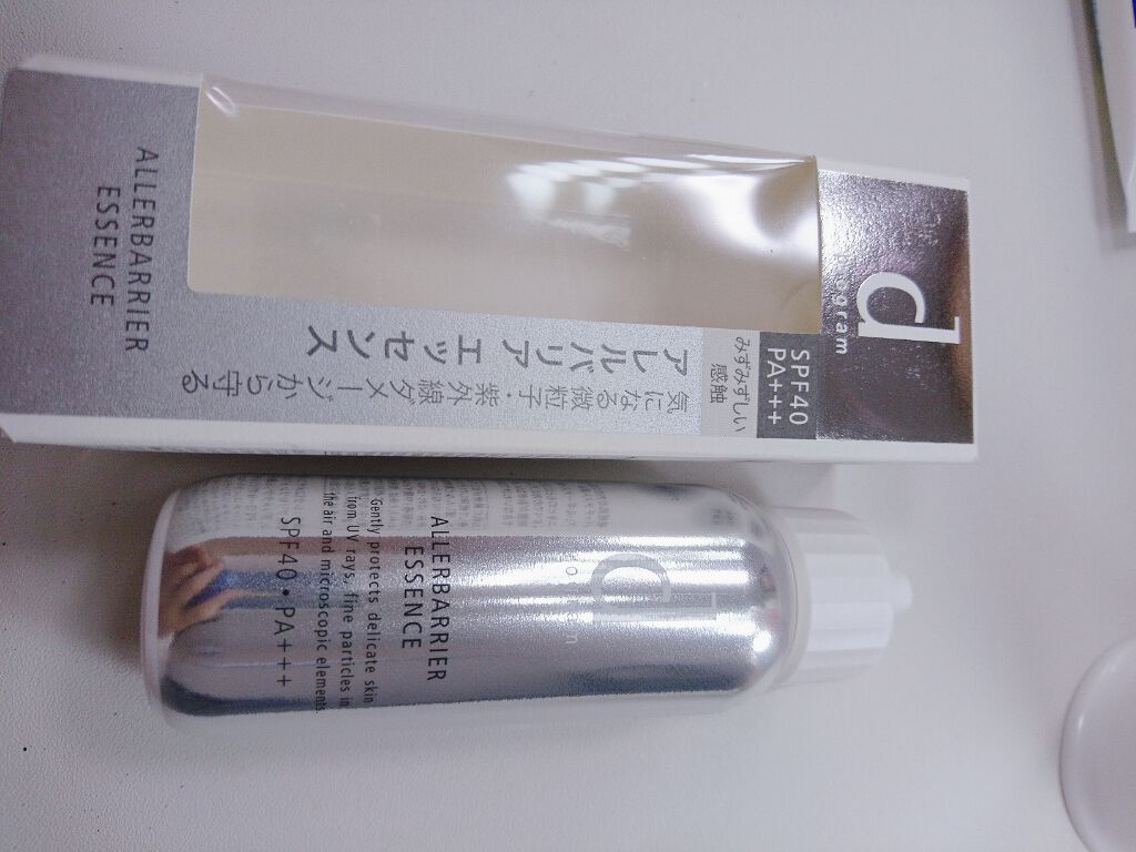 アレルバリア エッセンス/d プログラム/日焼け止め・UVケアを使ったクチコミ（2枚目）