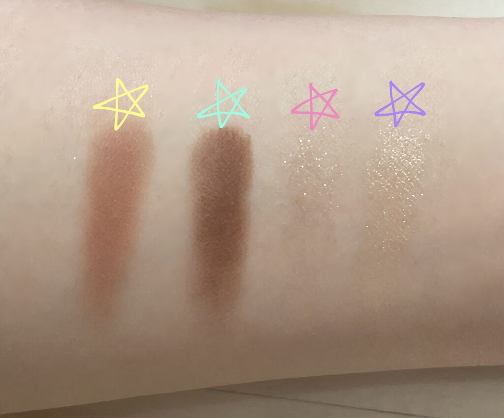 THE アイパレR/b idol/アイシャドウパレットを使ったクチコミ（3枚目）