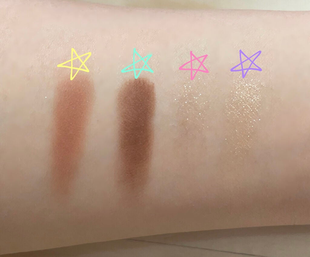 THE アイパレR/b idol/アイシャドウパレットを使ったクチコミ(3枚目)