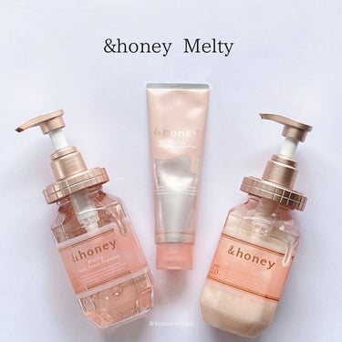 &honey Melty モイストリペア シャンプー1.0／モイストリペア ヘアトリートメント2.0/&honey/シャンプー・コンディショナーを使ったクチコミ（1枚目）