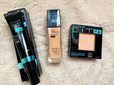 フィットミー パウダー M 120/MAYBELLINE NEW YORK/プレストパウダーを使ったクチコミ（1枚目）