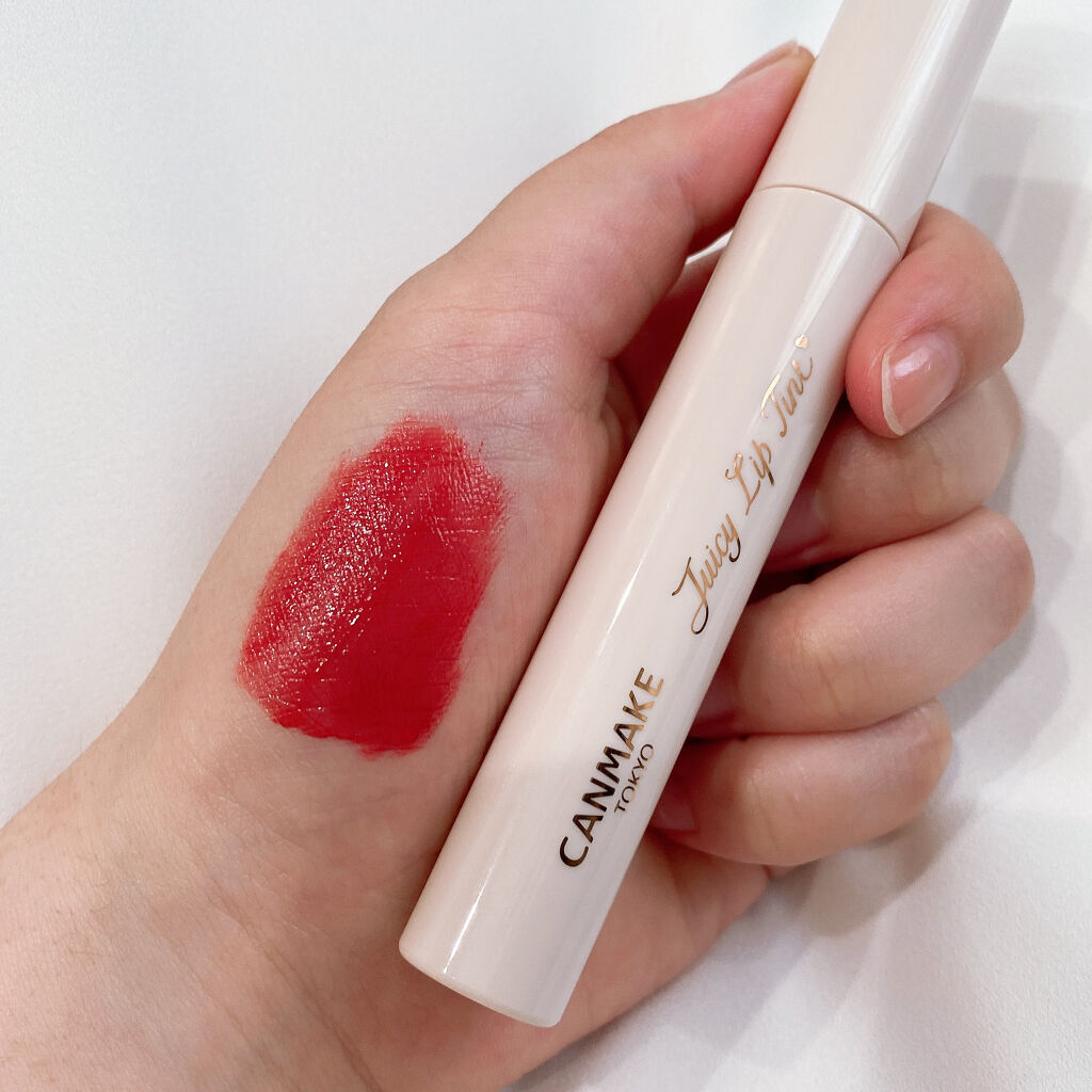 ジューシーリップティント/キャンメイク/口紅を使ったクチコミ（2枚目）