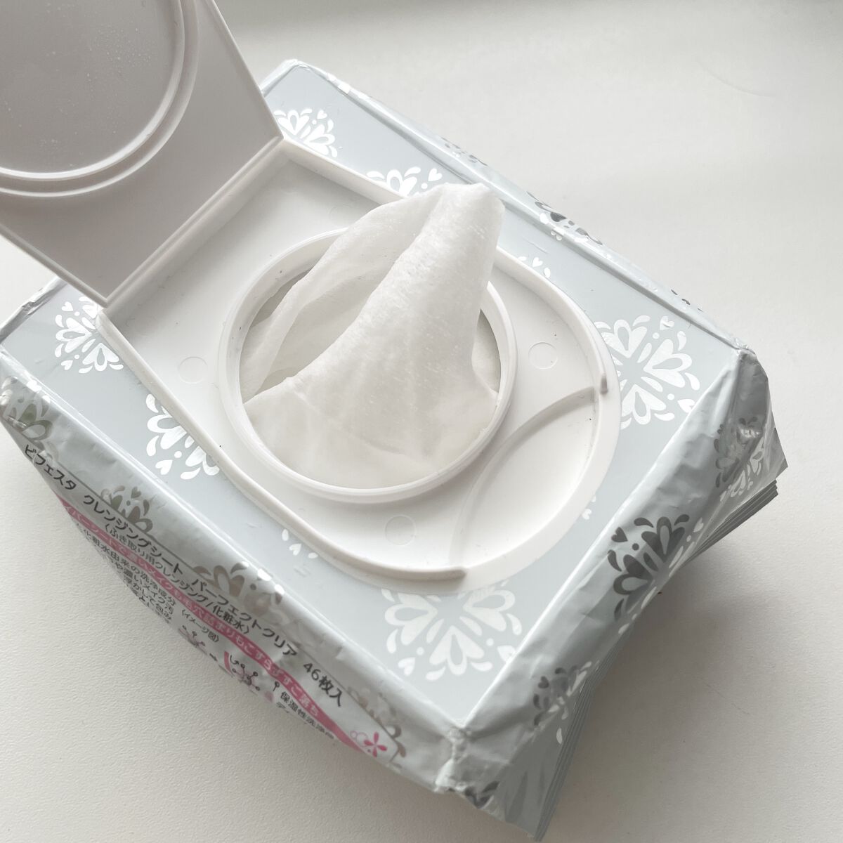 ミセラークレンジングシート パーフェクトクリア/ビフェスタ/クレンジングシートを使ったクチコミ(2枚目)