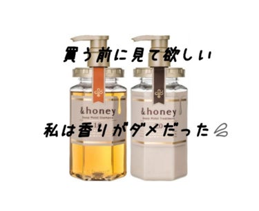 ディープモイスト シャンプー1.0／ヘアトリートメント2.0/&honey/シャンプー・コンディショナーを使ったクチコミ（1枚目）