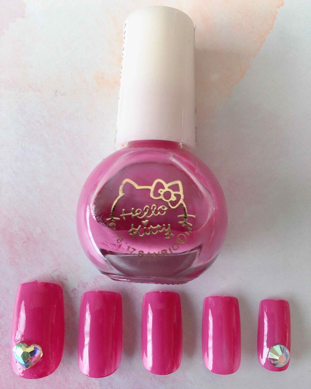 サンリオネイル/DAISO/マニキュアを使ったクチコミ（2枚目）