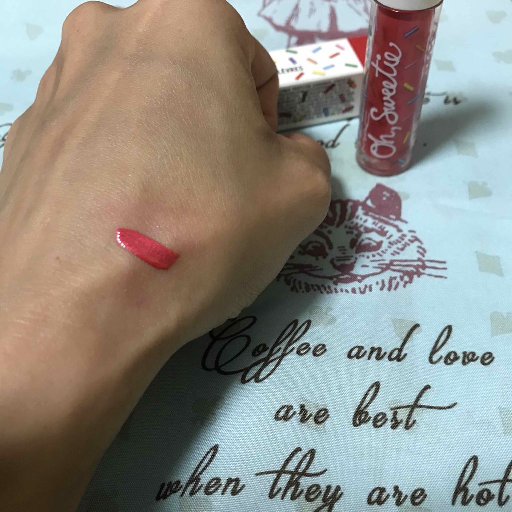 オー,スウィーティー リップカラー/M・A・C/リップグロスを使ったクチコミ(2枚目)