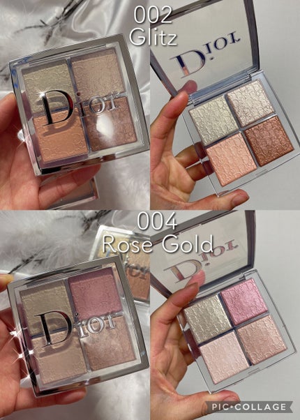 ディオール バックステージ フェイス グロウ パレット/Dior/ハイライトを使ったクチコミ(5枚目)