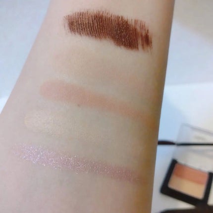 グリームオンフィットシャドウ/excel/スティックアイシャドウを使ったクチコミ(2枚目)