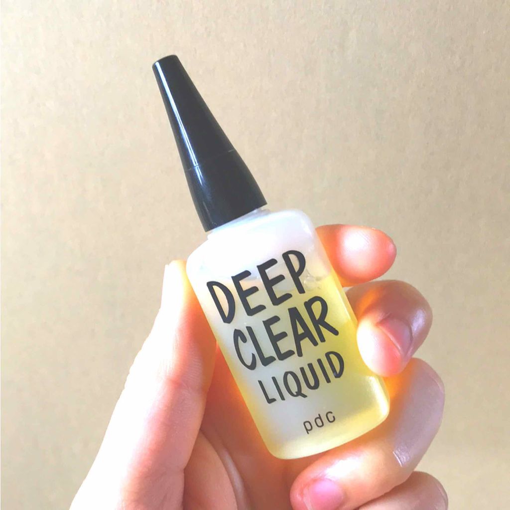 pdc リフターナ ディープクリアリキッドのクチコミ「いちご鼻🍓と毛穴の開きにこの上ないコンプレックスがあったので購入しました。

これ数滴を綿棒に.....」（1枚目）