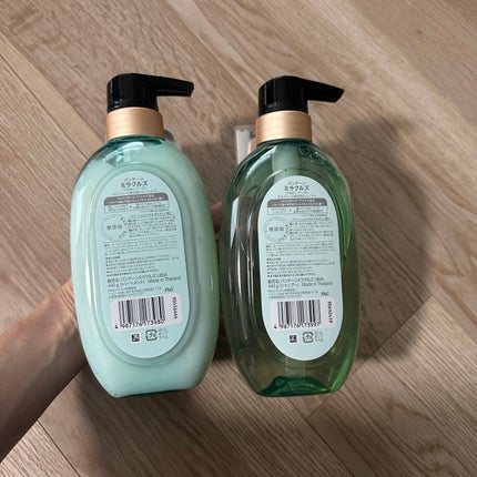 ミラクルズ うるおいブースト シャンプー/トリートメント/パンテーン/市販シャンプーを使ったクチコミ(2枚目)