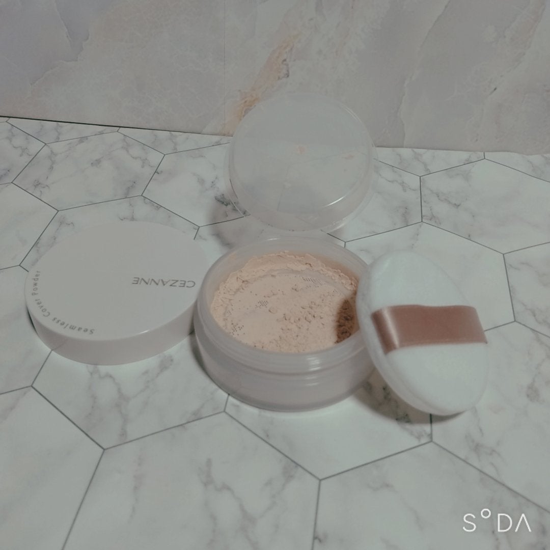 シームレスカバーパウダー/CEZANNE/フェイスパウダーを使ったクチコミ(1枚目)